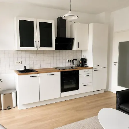 Modernes Design-apartment Mit Balkon&wlan Lejlighed